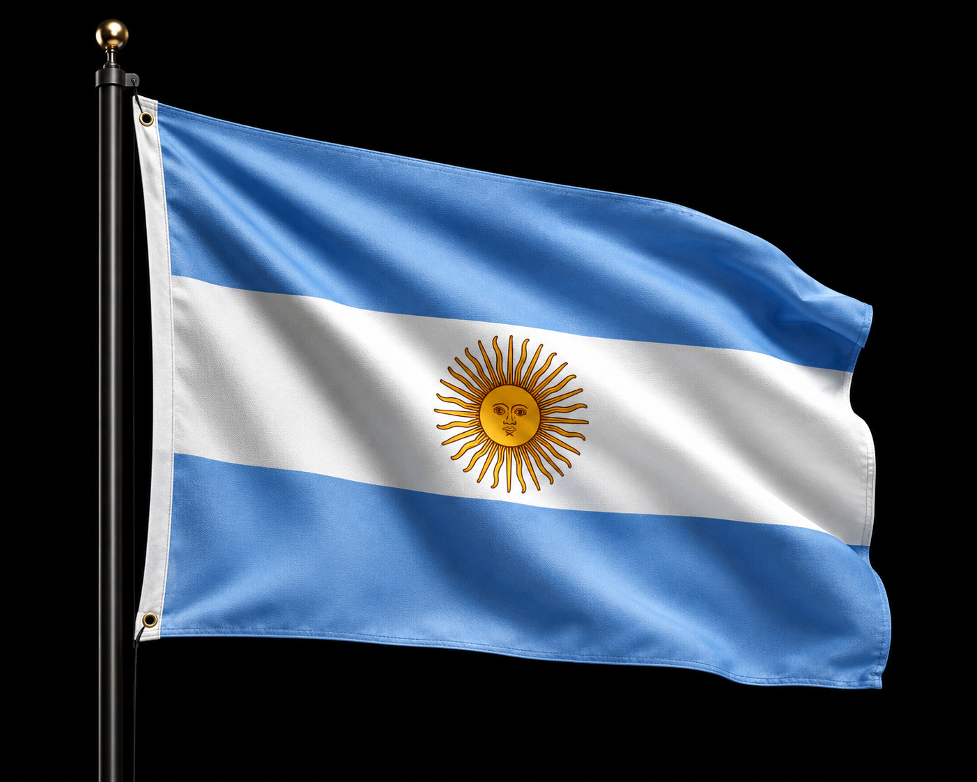 Argentina Flag catalog image for football fans in Bangladesh by LUMES BD