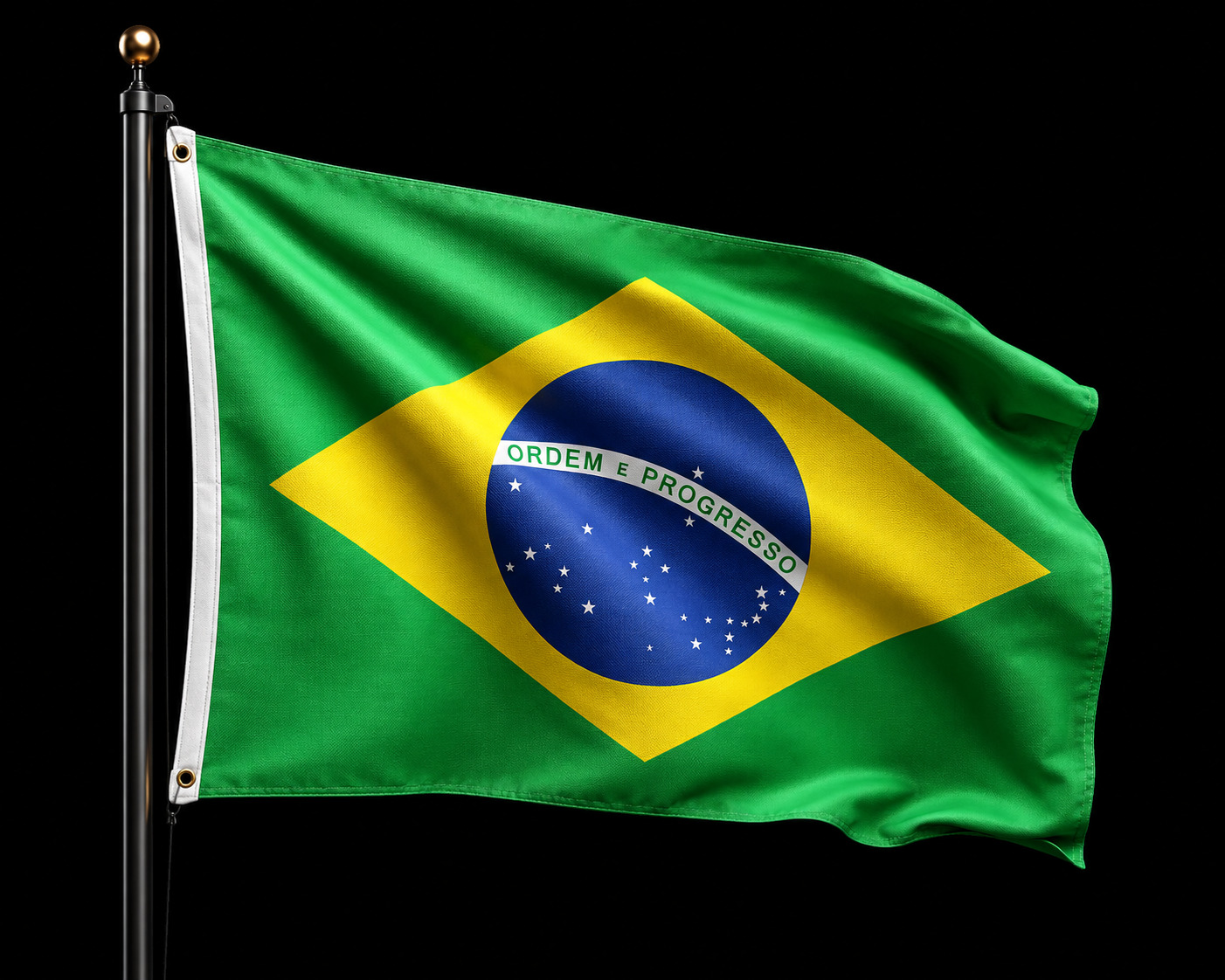 Brazil Flag catalog image for football fans in Bangladesh by LUMES BD